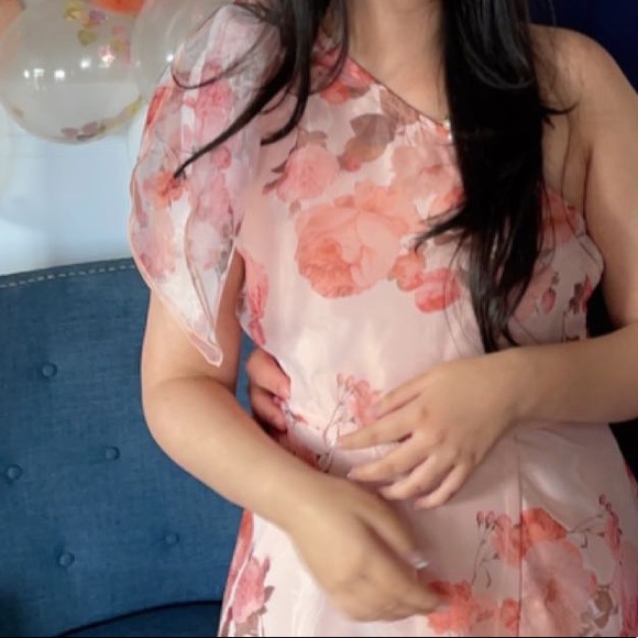 Pink floral dress - Picture 2 of 2